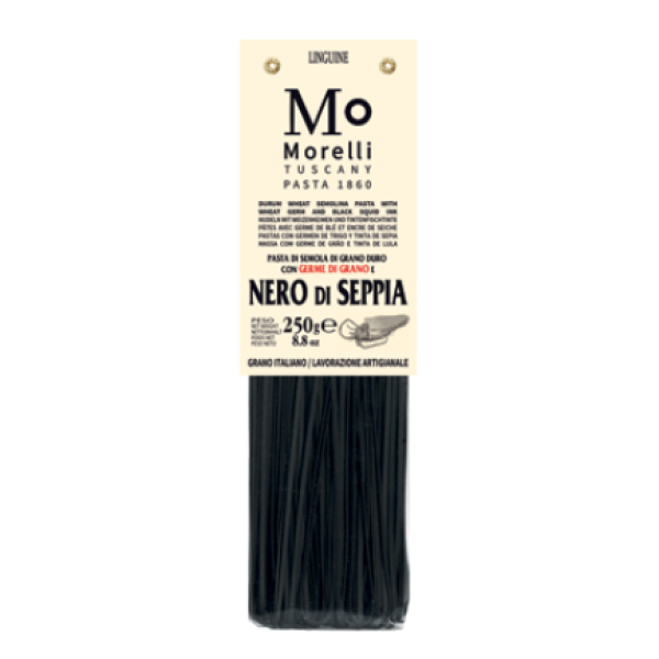 Pastificio Morelli Pasta with Black Squid Ink - Linguine