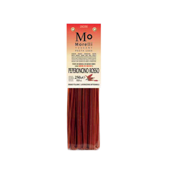 Pastificio Morelli Pasta with Wheat Germ and Red Chilli - Linguine