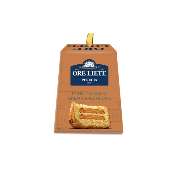 Ore Liete Mini Panettone f illed with Speculoos Cream