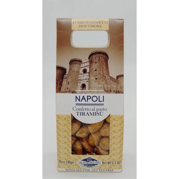 ALMOND W TIRAMISU CHOC AND SUGAR NAPLES