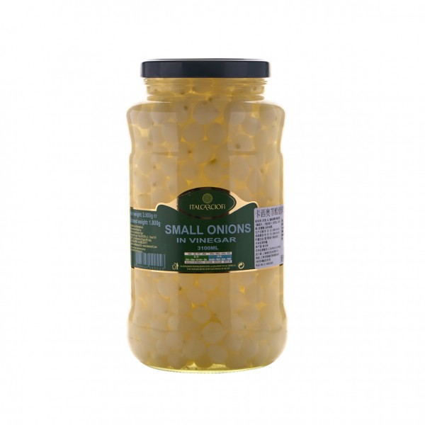 Italcarciofi Baby Onions in Vinegar Jar