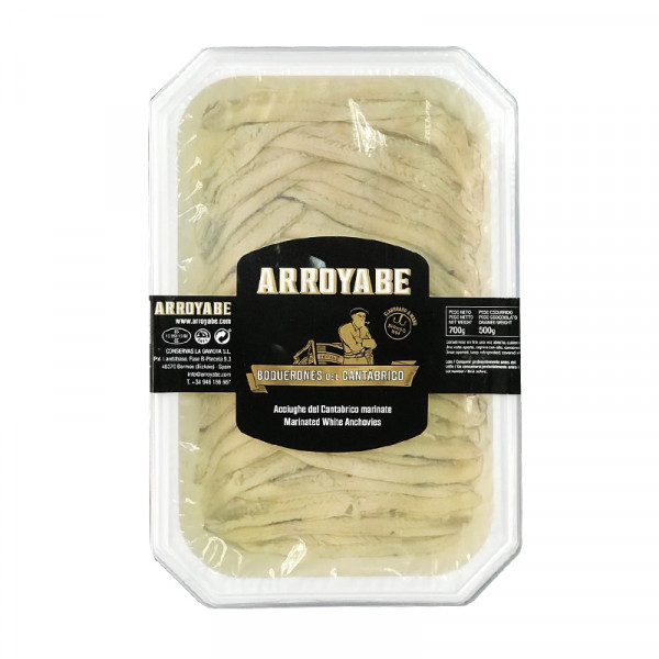 Arroyabe Boquerones - Marinated White Anchovies 