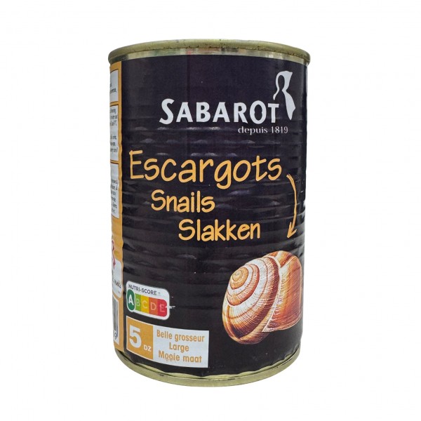 Sabarot Canned Helix Lucorum Snails–Very Large (5DZ)