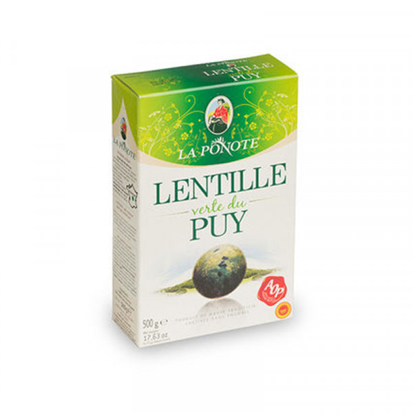 La Ponote Dried Le Puy Green Lentils (PDO)