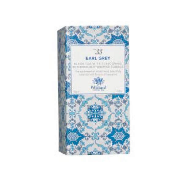 Whittard Trading Earl Grey 25 Individually Wrapped Teabags
