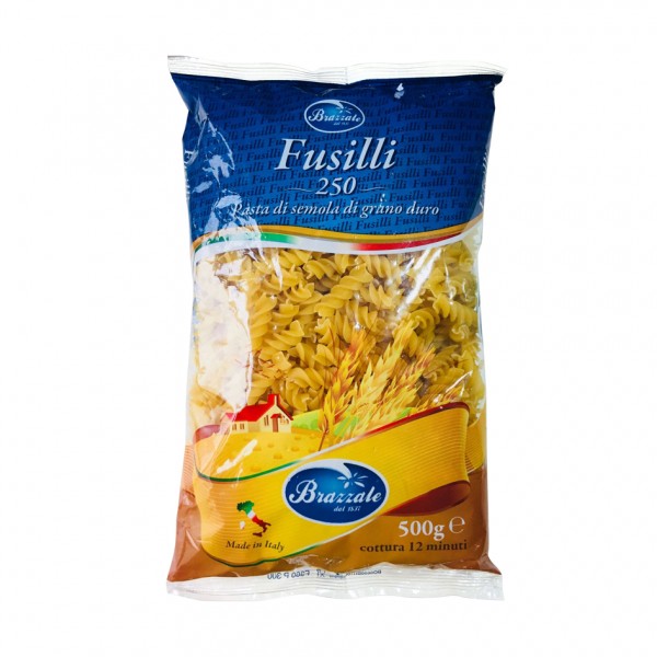 Brazzale Fusilli #250 - 100% Durum Wheat Semolina