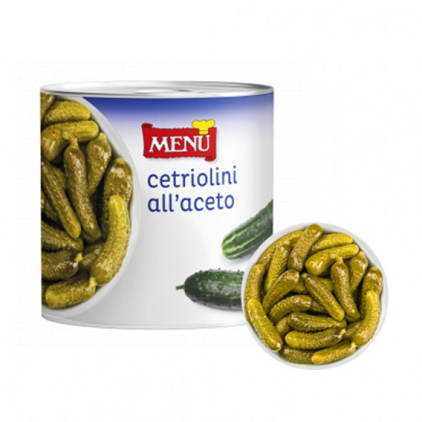 Menu Gherkins in Wine Vinegar
