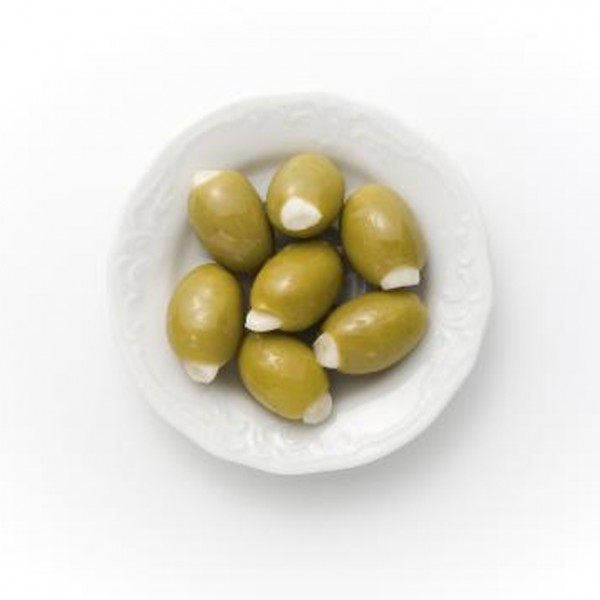 Kentris Green Olives Stuffed with Garlic in sfo