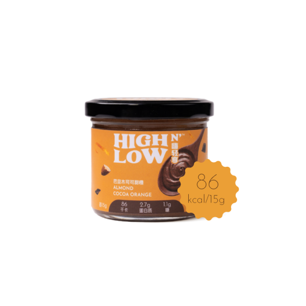 High n' Low Almond Cocoa Orange Protein Nut Spread