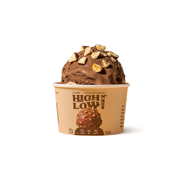 High n' Low Chocolate Hazelnut Ice Cream