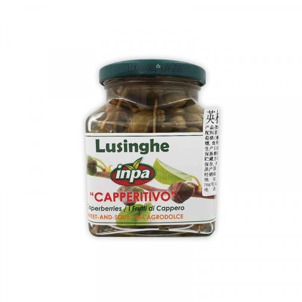 Inpa Caperberries in Brine (Glass Jar)