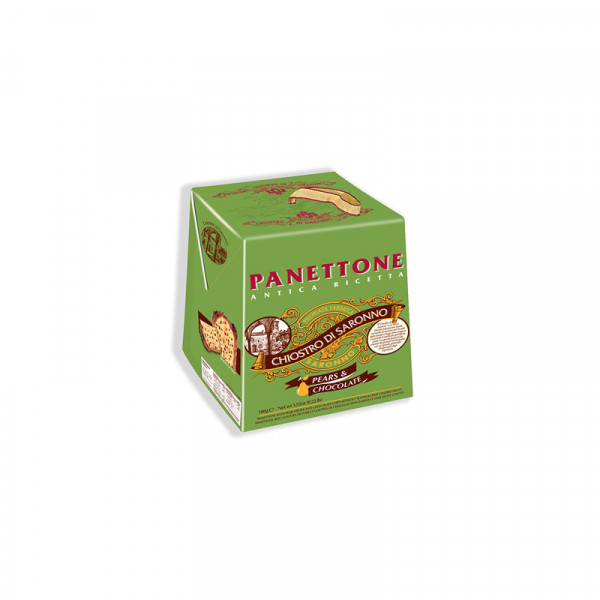 Lazzaroni Panettone with Pear & Chocolate Chips - Cardbox