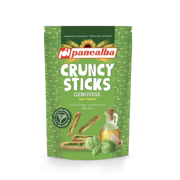 Panealba Mini Breadsticks with Garlic and Basil