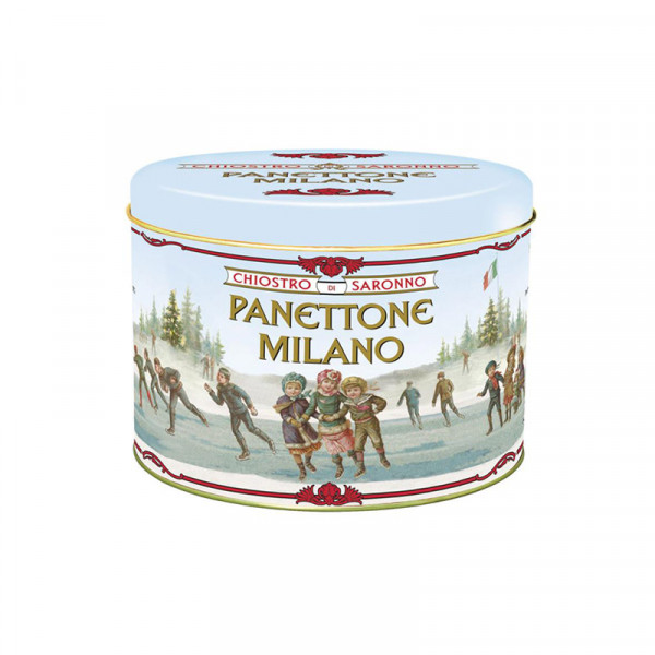 Lazzaroni Panettone Classico Pattinatori metal - Tin