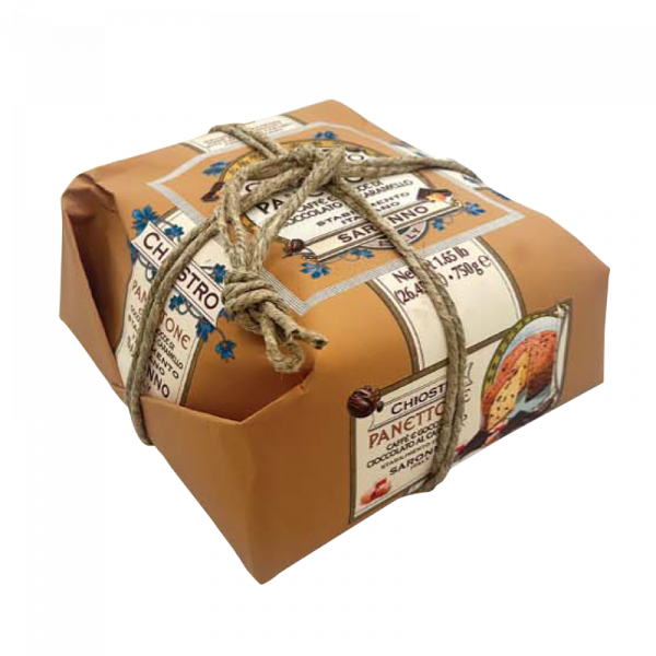 Lazzaroni Panettone Coffee & Caramel Chocolate Hand Wrapped