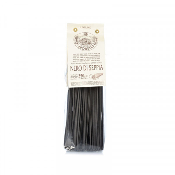 Pastificio Morelli Pasta with Black Squid Ink - Linguine