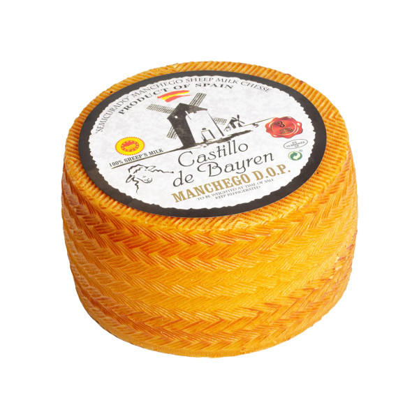 Castillo de Bayren PDO Manchego Semi 3 Months Wedge”Castillo de Bayren” 