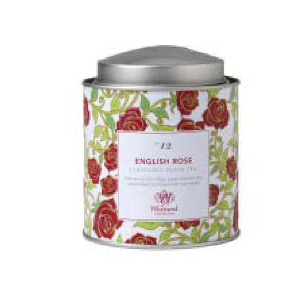Whittard Trading Tea Discoveries English Rose Loose Tea Caddy