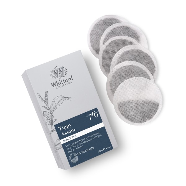 Whittard Trading Tippy Assam 50 Traditional Teabags Plastic Free