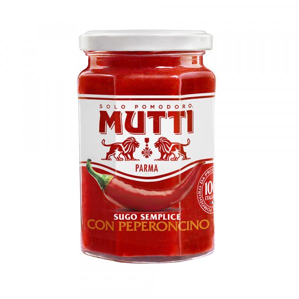 Mutti Tomato sauce with chilli pepper