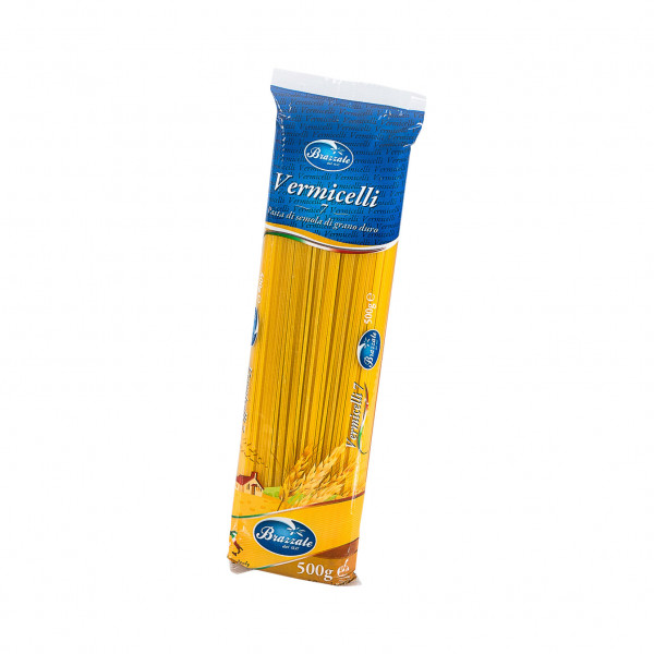 Brazzale Vermicelli #7 - 100% Durum Wheat Semolina